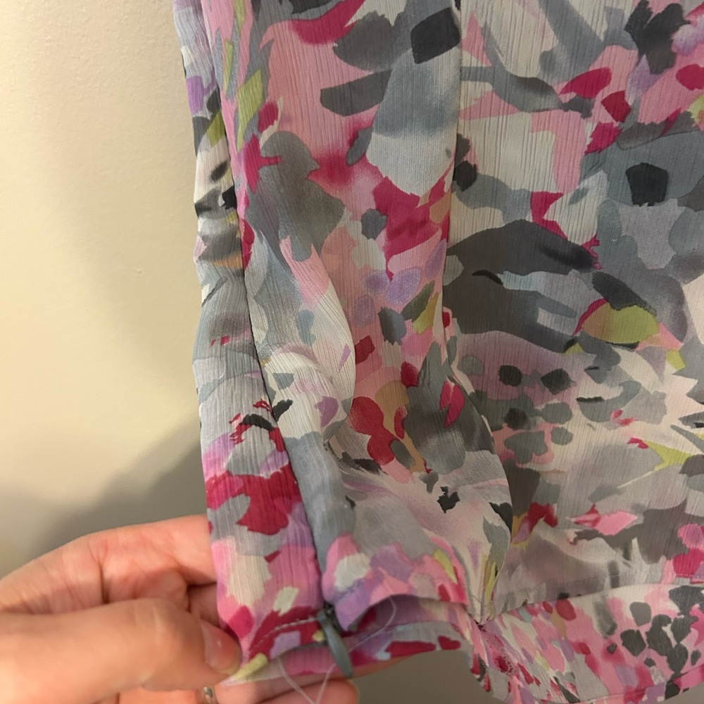 Multicolor Abstract Print Top - Picture 3 of 5